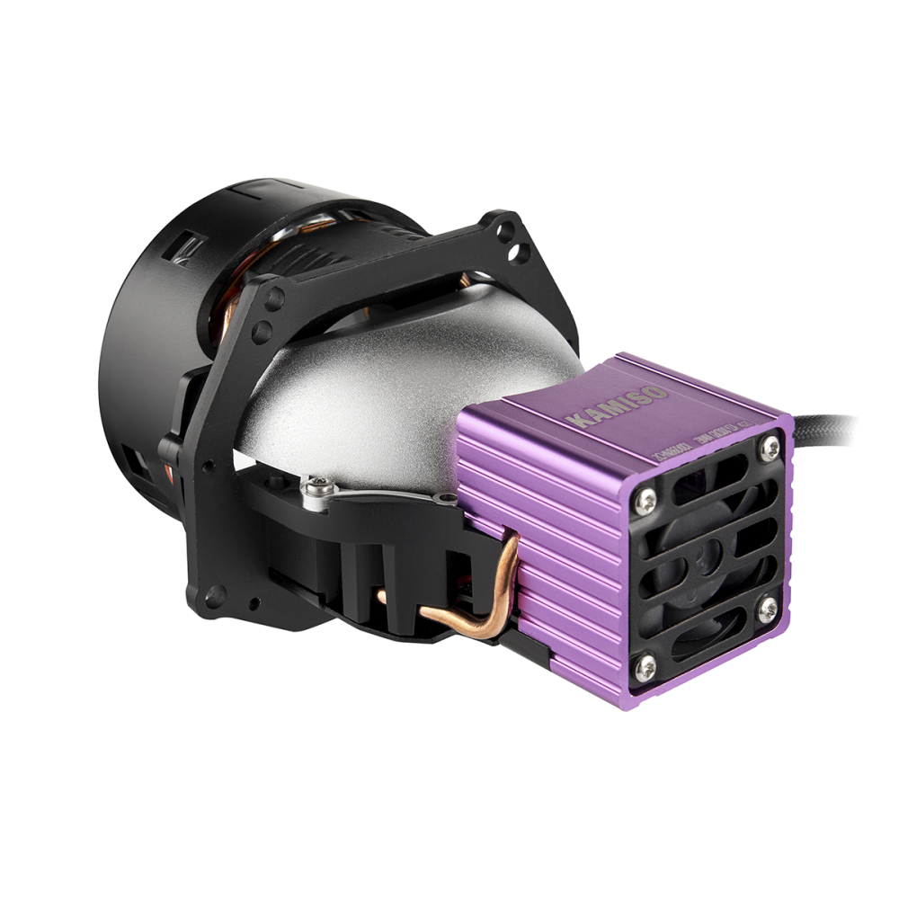 Комплект світлодіодних лінз Kamiso (Aozoom) DLPD-07-03 Bi-LED LASER 5500K 75/50W TIR PRO