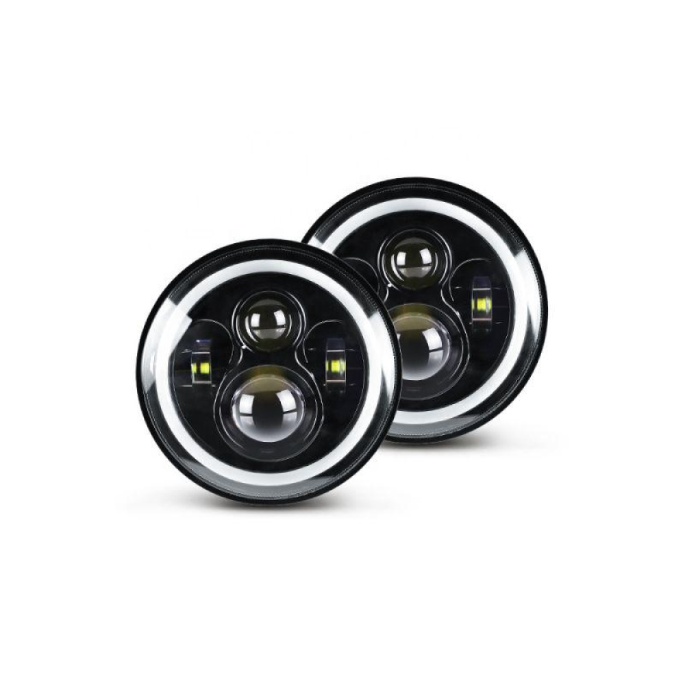 Світлодіодна фара 7 дюймів Led ВАЗ 2101 2121-21213 Нива Уаз Газ Ваз 45W
