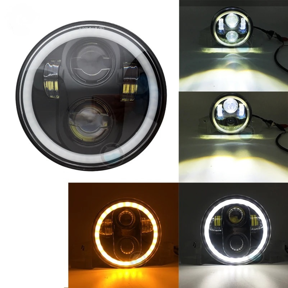 Світлодіодна фара 7 дюймів Led ВАЗ 2101 2121-21213 Нива Уаз Газ Ваз 45W