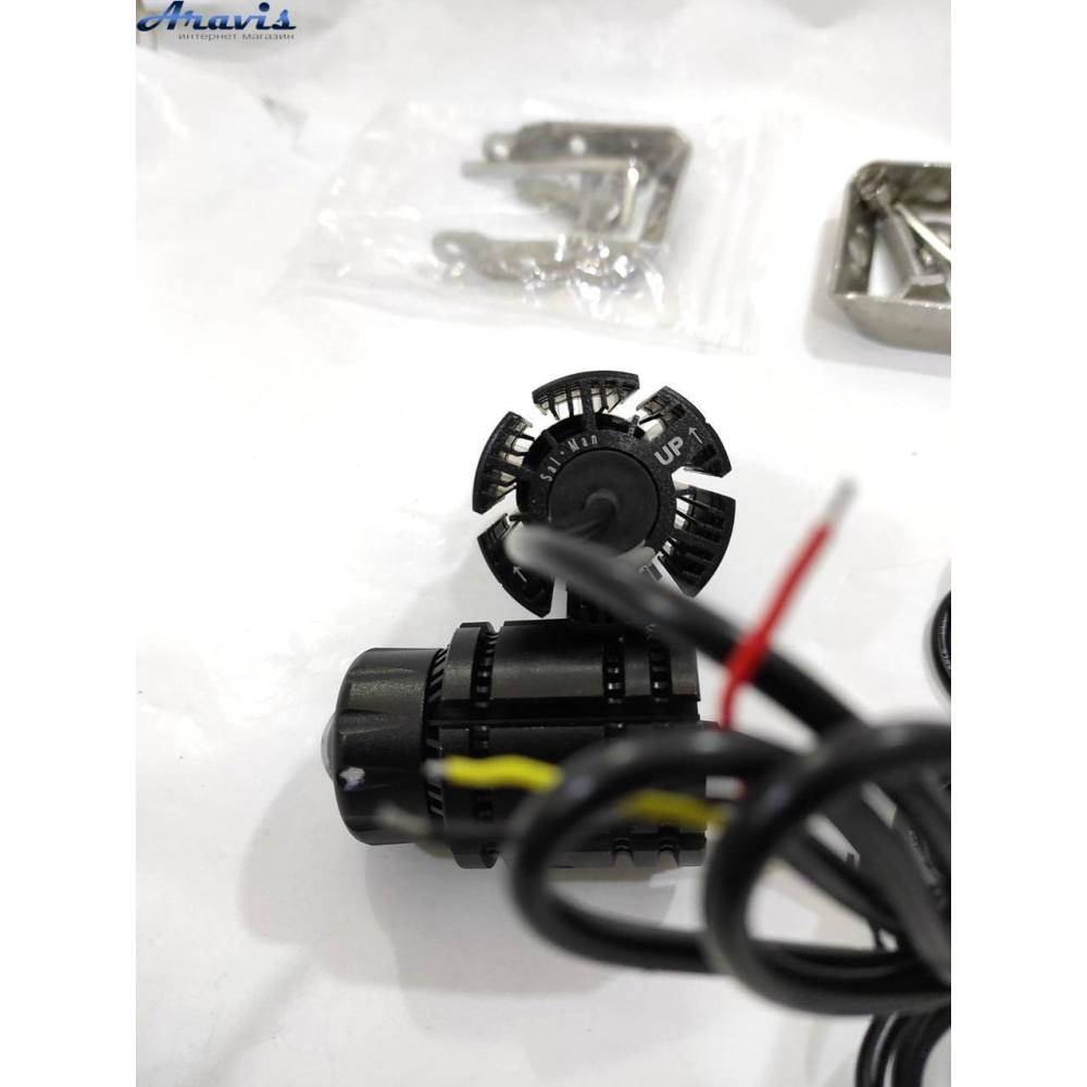 Лазерна фара (Bi) 40W (W/W) (MINI) 8-80V корпус IP 68 (к-т 2шт) Лазерні автомобільні фари