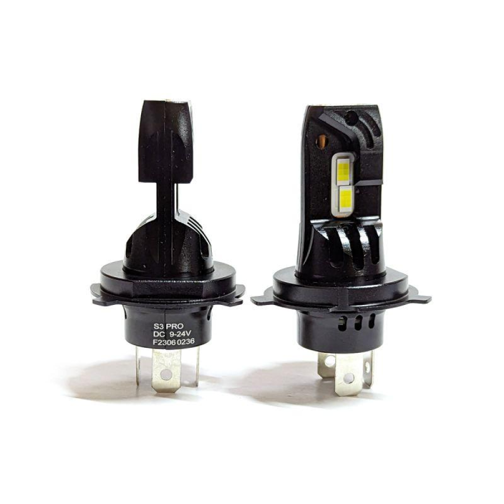 PRO Led mini лампа світлодіодна H4 12-24V 60W (ватт) SET/комплект