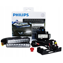 Денні ходові вогні PHILIPS LED DRL 6000К DayLight 9 діодів 12831WLEDX1