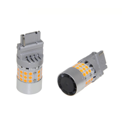 Комплект світлодіодних ламп LED Qline 3156 (P27W) Amber CANBUS (2шт) 12V