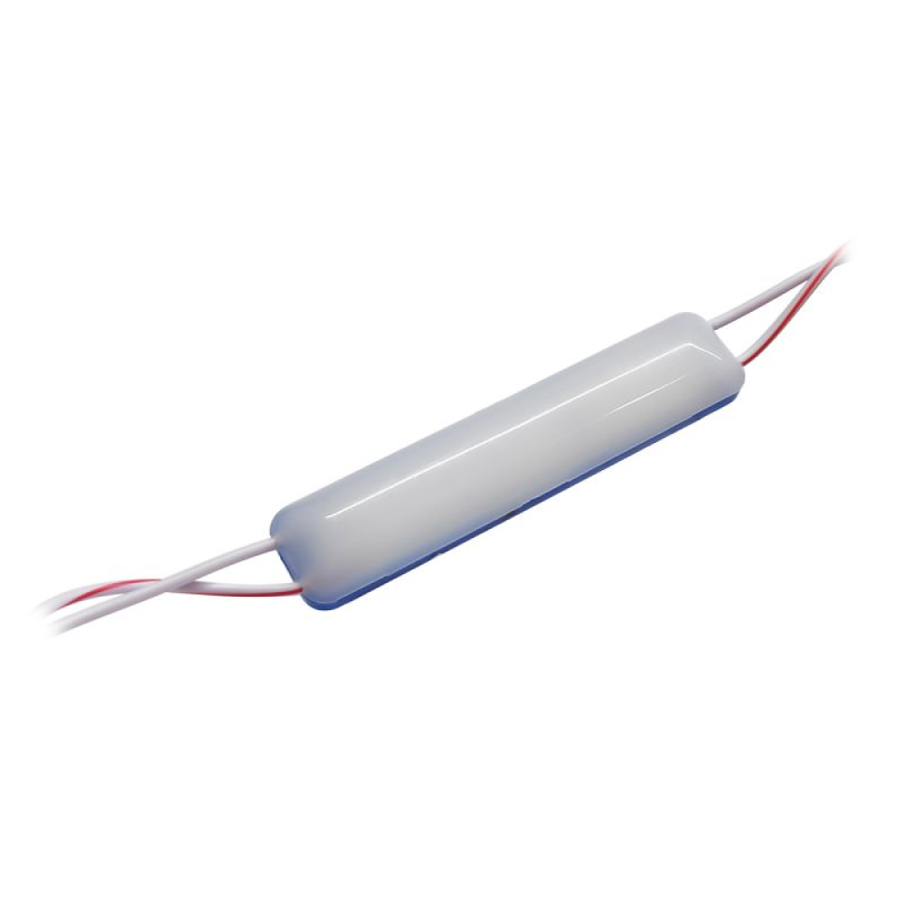 Светодиодный LED модуль 1 диод COB (75mm*15mm) 12V BLUE