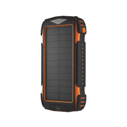 УМБ PowerBank із сонячною панеллю, повербанк КВАНТ SC27 20000mAh