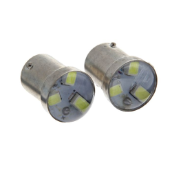 T25-03-SMD-5630 BA15S 12V RED с линзой