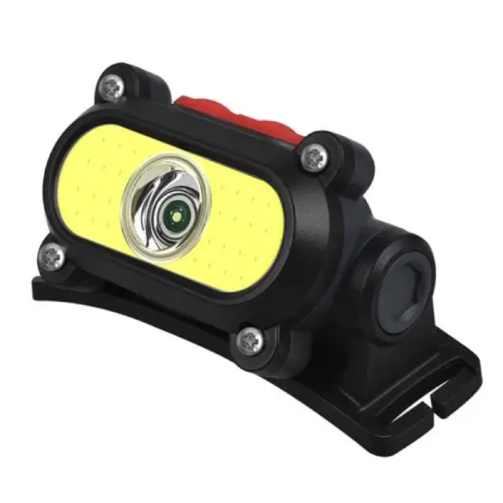 Фонарь аккумуляторный налобный KX-210 XPE3W+COB5W