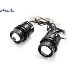 Лазерна фара (Bi) 40W (W/W) (MINI) 8-80V корпус IP 68 (к-т 2шт) Лазерні автомобільні фари