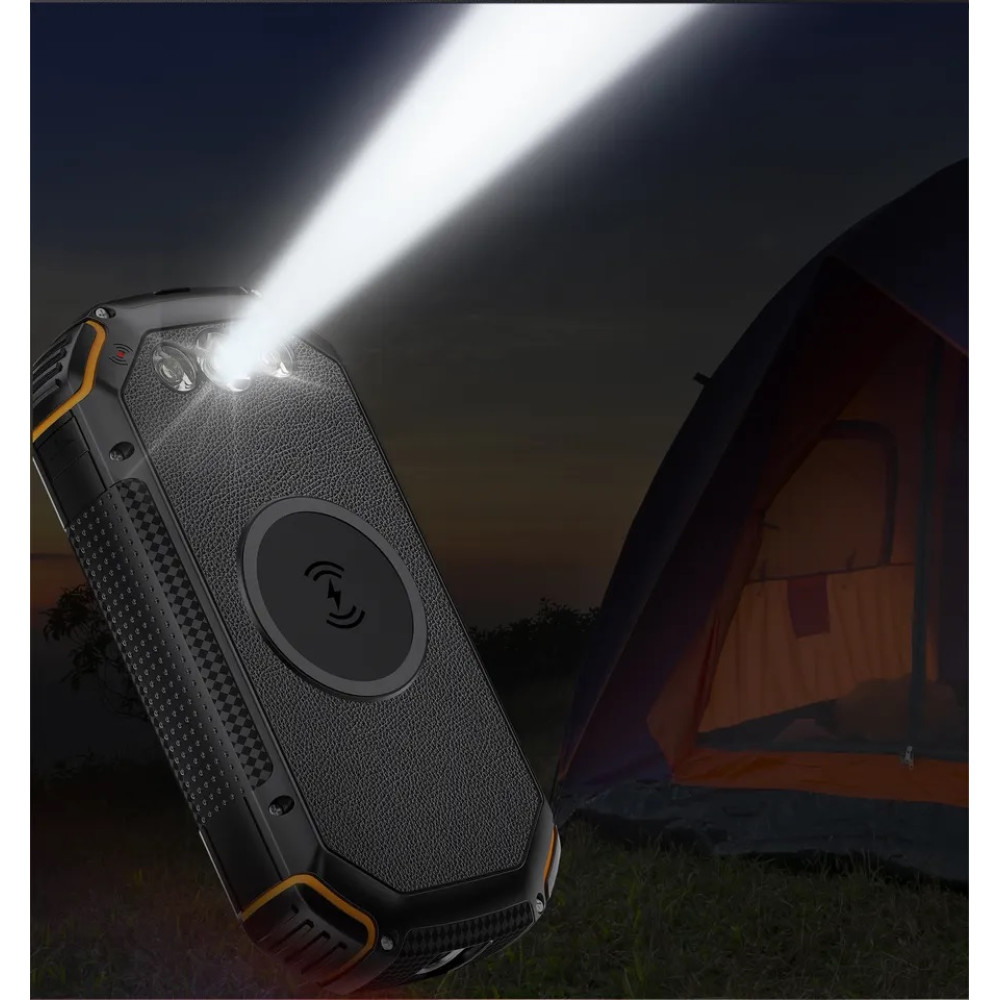 УМБ PowerBank із сонячною панеллю, повербанк КВАНТ WSC31-3 30000mAh