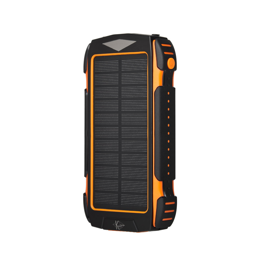 УМБ PowerBank із сонячною панеллю, повербанк КВАНТ WSC26/6 30000mAh + 6 panels