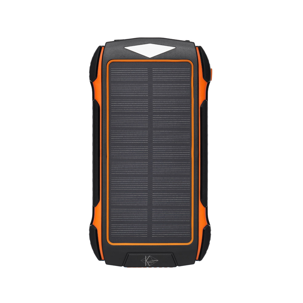 УМБ PowerBank із сонячною панеллю, повербанк КВАНТ WSC26/6 30000mAh + 6 panels