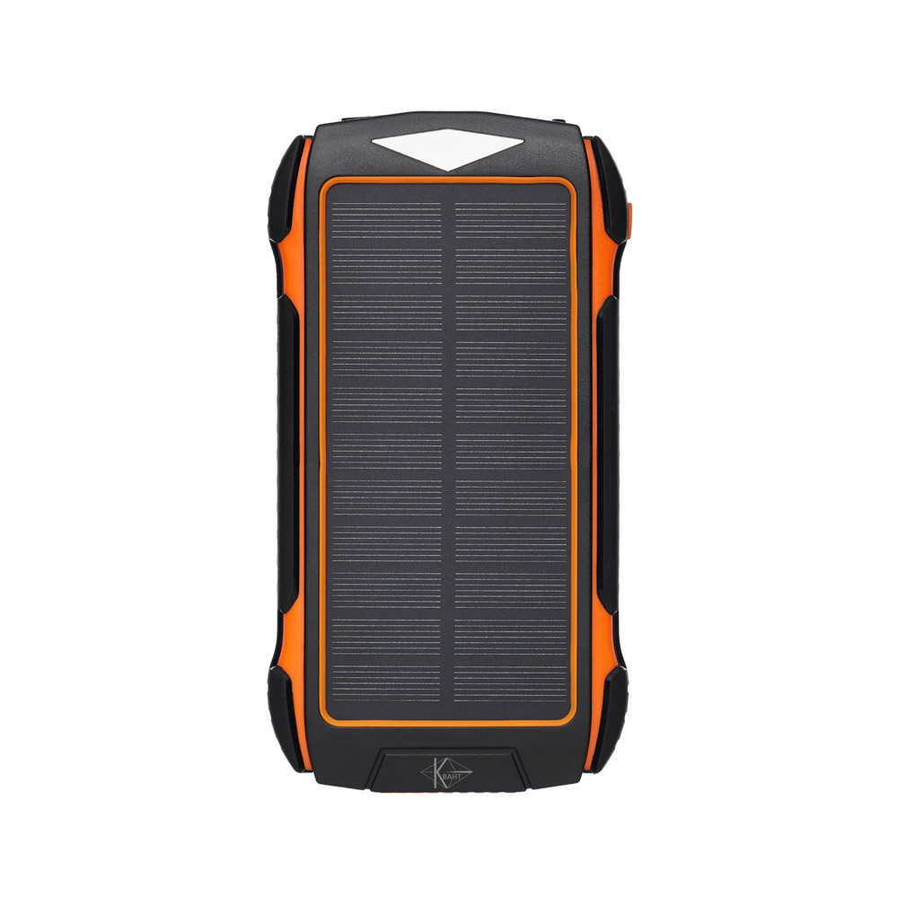 УМБ PowerBank із сонячною панеллю, повербанк КВАНТ WSC26/4 30000mAh + 4 panels