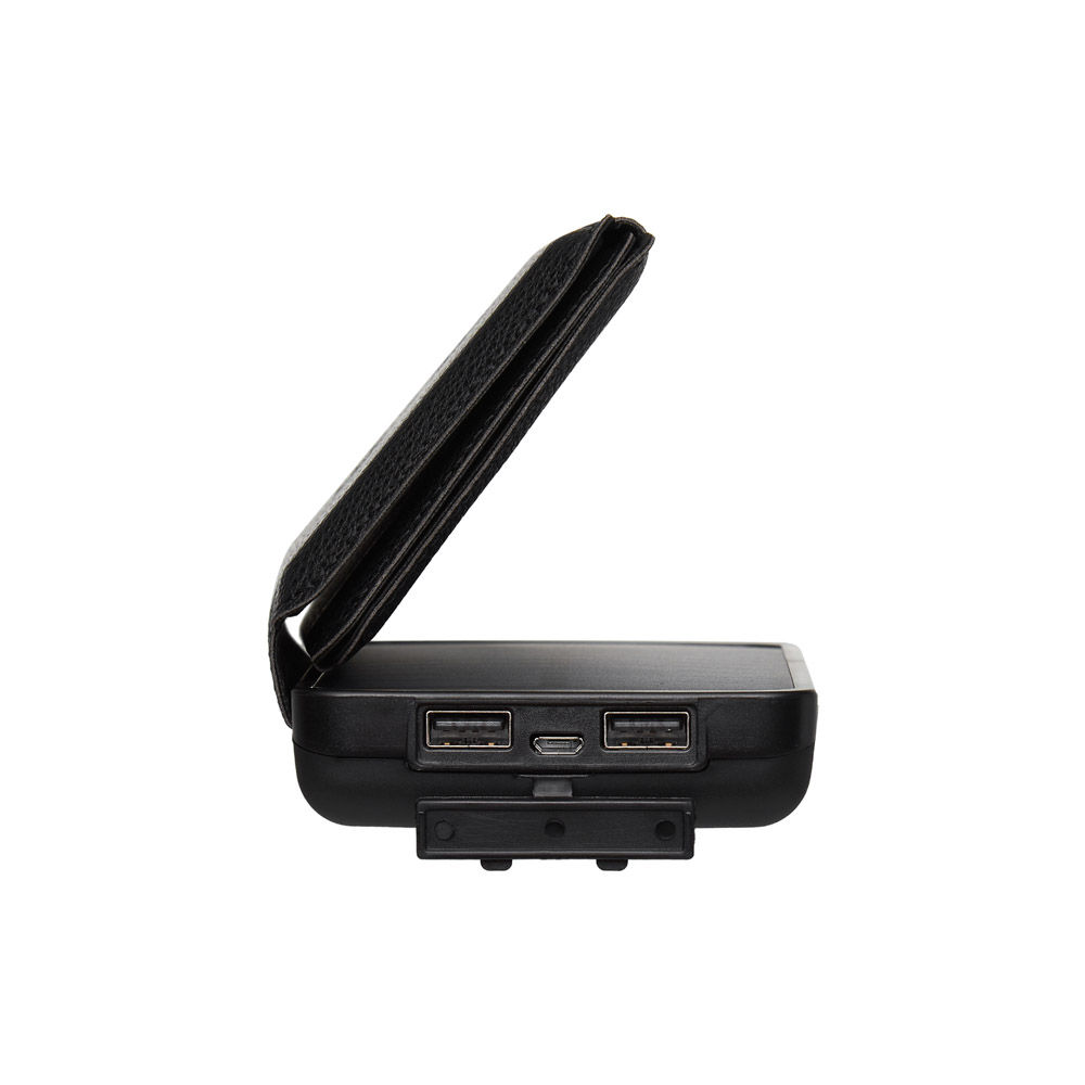 УМБ PowerBank із сонячною панеллю, повербанк КВАНТ WSC15/3 20000mAh + 3 panels