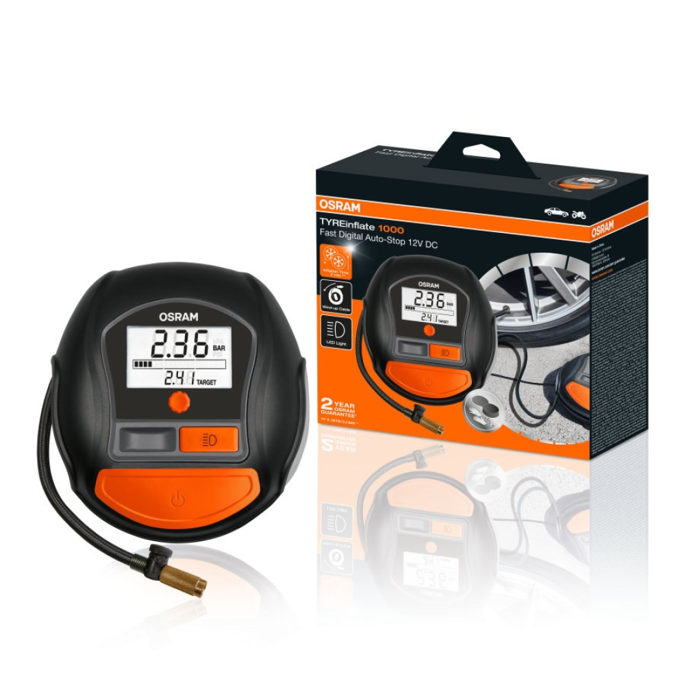 Компресор автомобільний OSRAM OTI1000 12В
