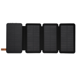 УМБ PowerBank із сонячною панеллю, повербанк КВАНТ WSC15/3 20000mAh + 3 panels
