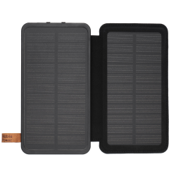 УМБ PowerBank із сонячною панеллю, повербанк КВАНТ WSC15/1 20000mAh + 1 panel