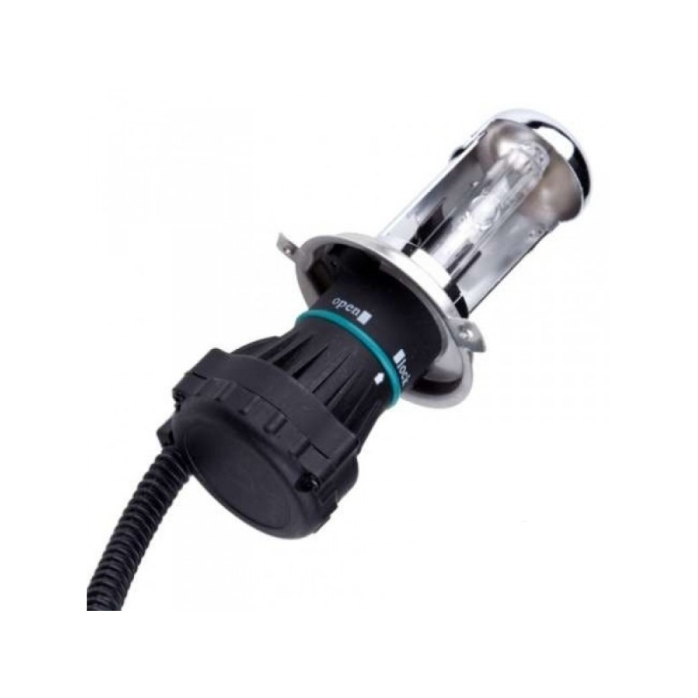 Биксеноновая лампа КВАНТ Н4 5000К 12/24V (1 шт)