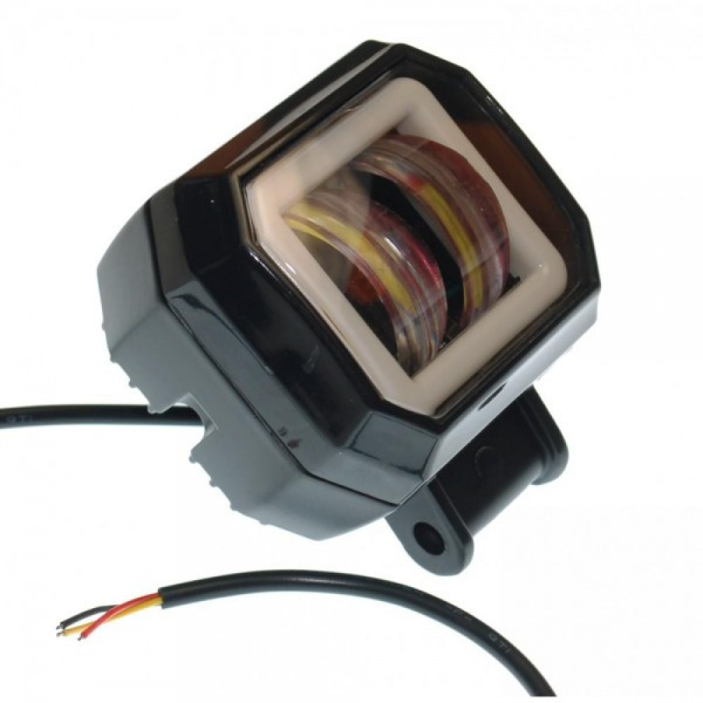 LED фара. ДХВ + фара з лінзою і світло-тіньовою межею 20W QB LED фари дальнього світла Додаткові фари