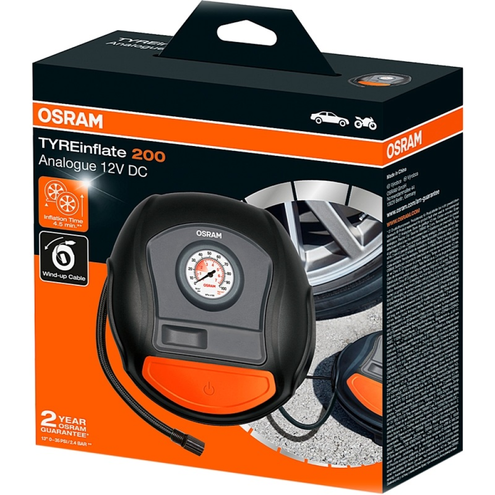 Компрессор автомобильный OSRAM OTI200 12В