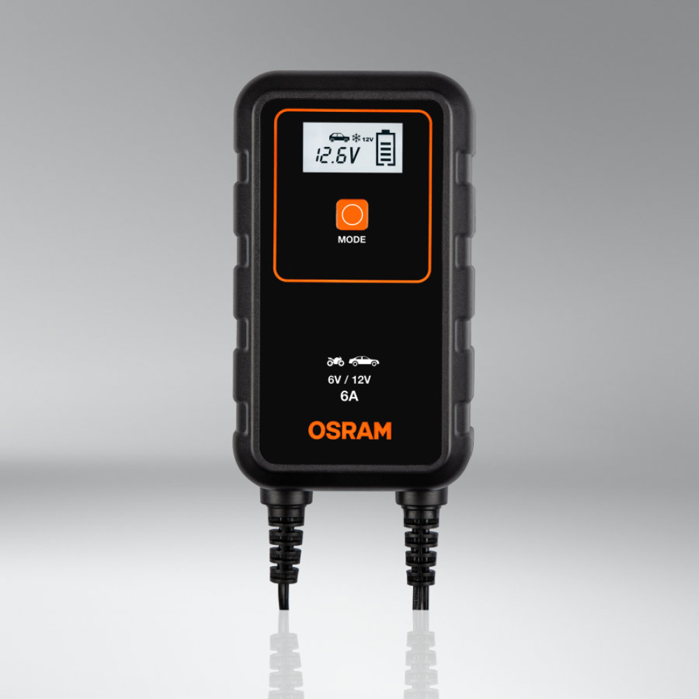 Интелектуальное зарядное устройство OSRAM OEBCS906 6/12V 6A