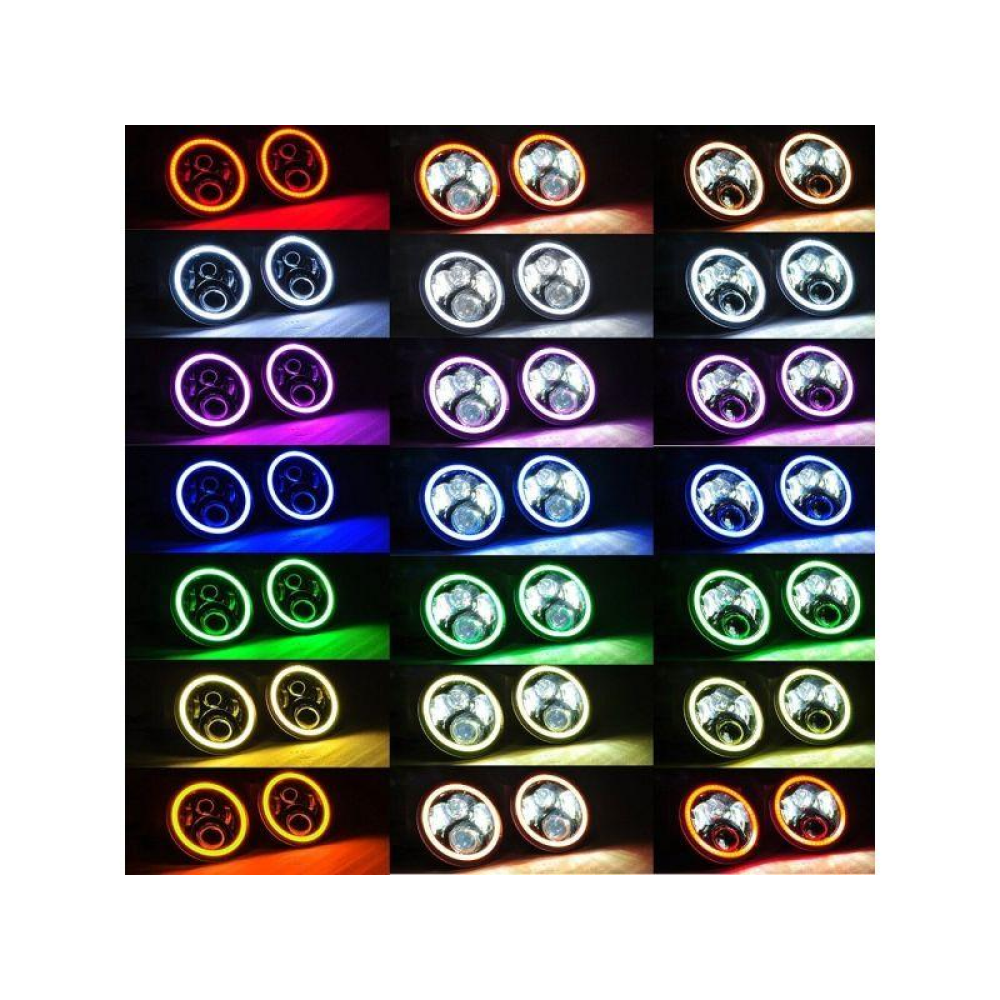 Передні льодові фари Нива ВАЗ 2121 ВАЗ 2101 ГАЗ24, УАЗ LED фари Bluetooth RGB RGB Світлодіодна led фара