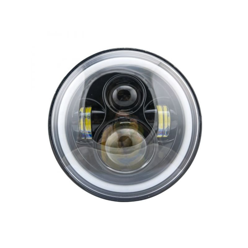 Комплект світлодіодних фар AllLight JR-4/1-60W ближнє+дальнє НИВА, ВАЗ, ГАЗ, УАЗ, JEEP, VW (керування габаритами через смартфон)