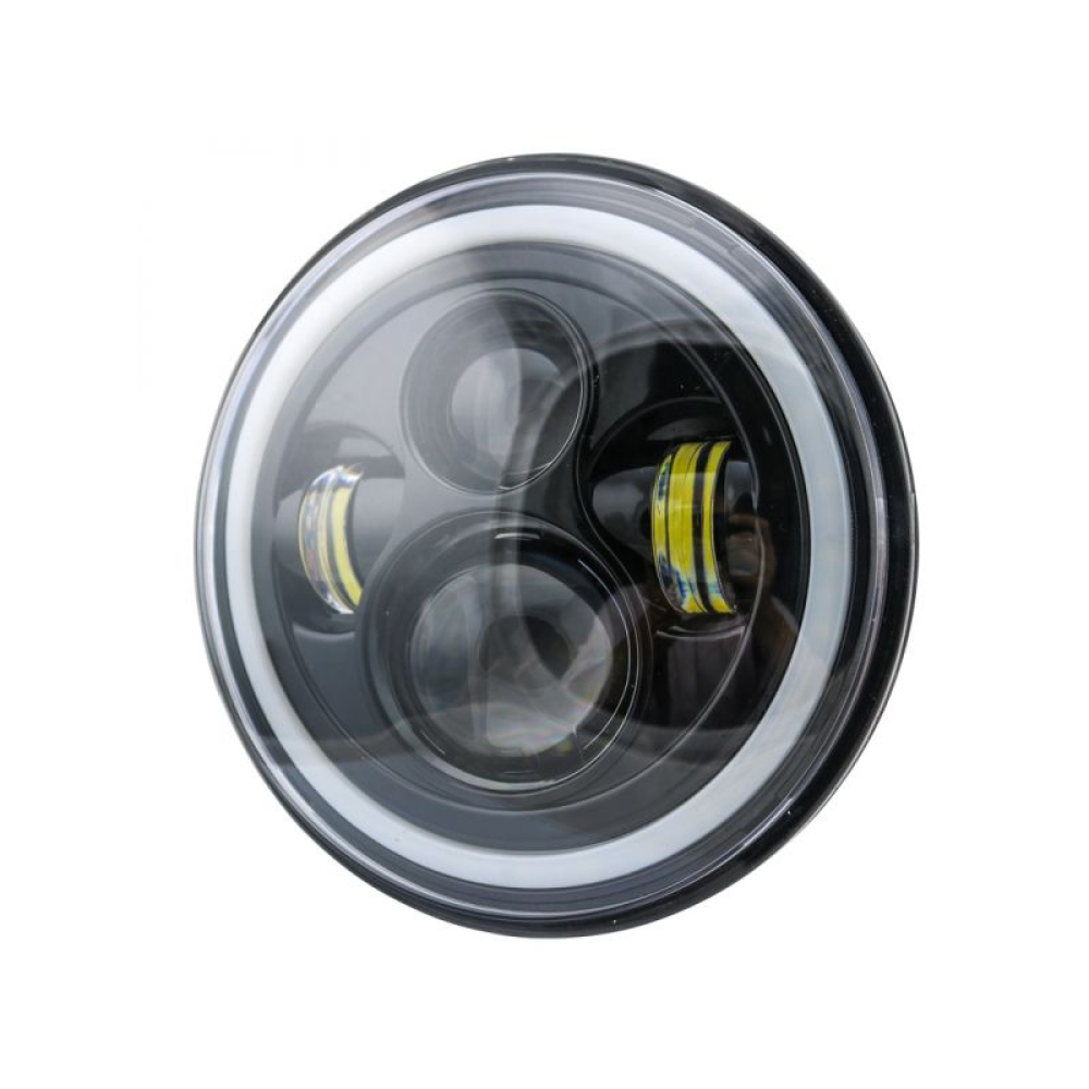 Комплект світлодіодних фар AllLight JR-4/1-60W ближнє+дальнє НИВА, ВАЗ, ГАЗ, УАЗ, JEEP, VW (керування габаритами через смартфон)