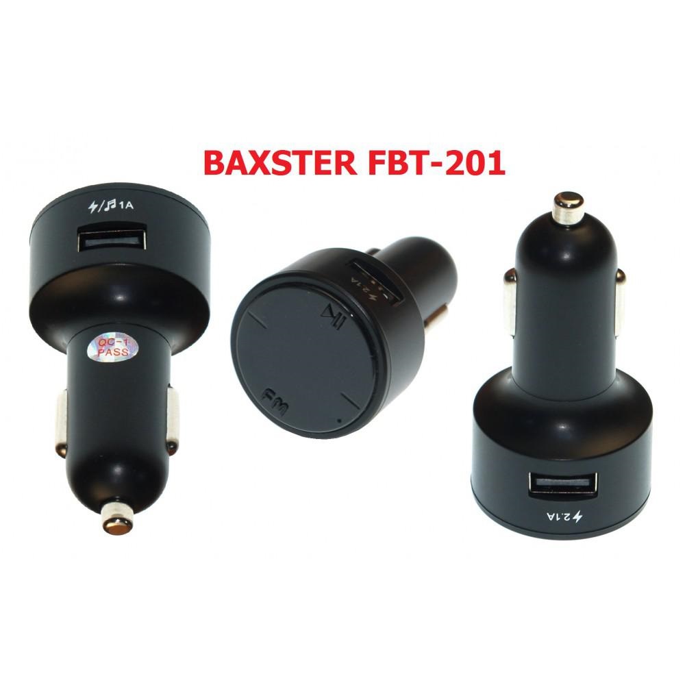 FM-трансмиттер (модулятор) Baxster FBT-201 с функцией громкой связи
