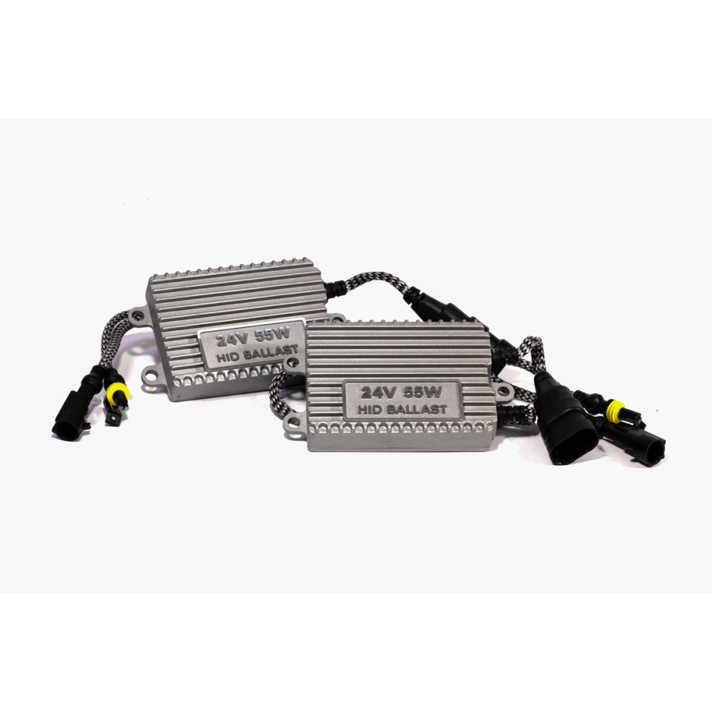 Комплект биксенона КВАНТ H4 5000К 24v с блоками AC