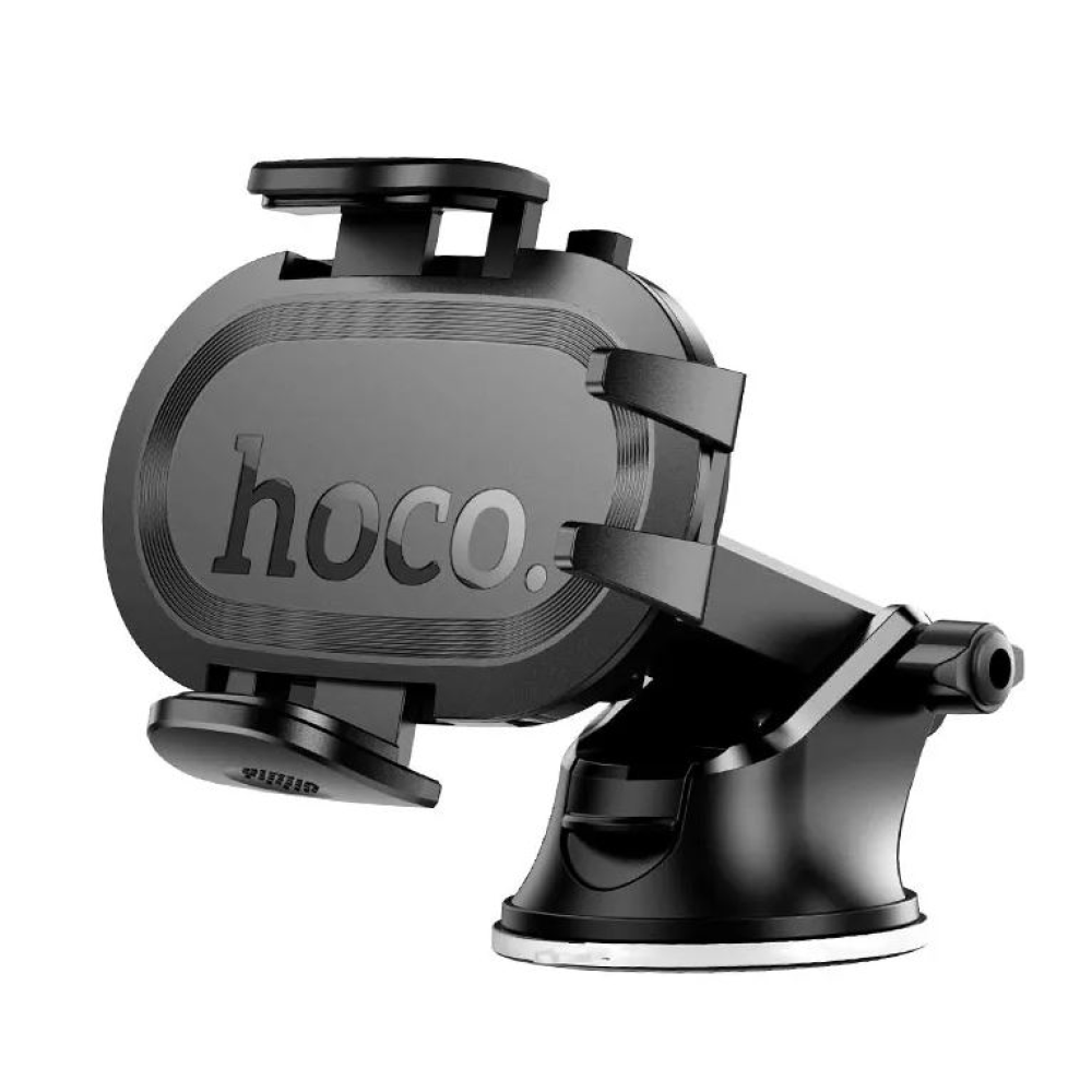 Автотримач для телефону затискач під вагою HOCO “H54“ Black
