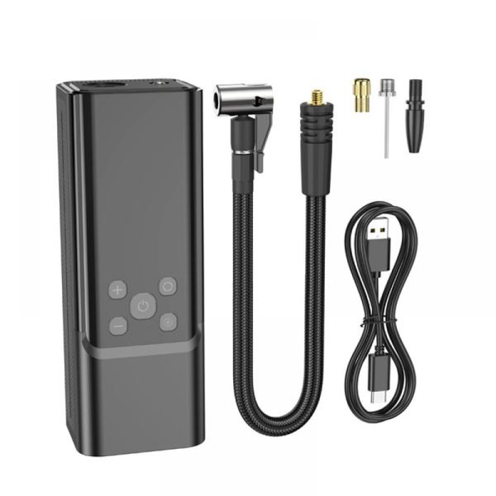 Компресор HOCO ZP7 12V/5000mAh/570г(без кабеля)/ліхтар/10,3бар/65x56x176мм