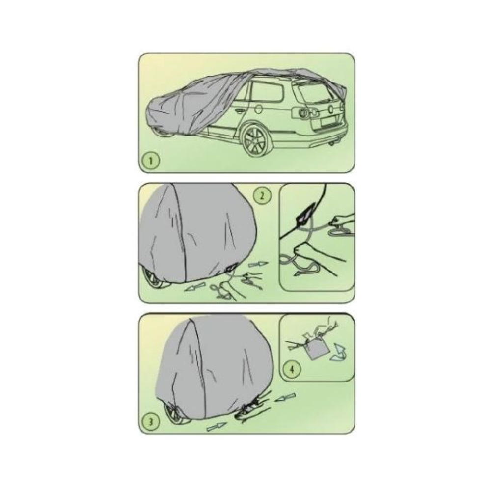 Тент Седан 470x148x136см (L) Perfect Garage Sedan “KEGEL“ “5-4643-249-4030“