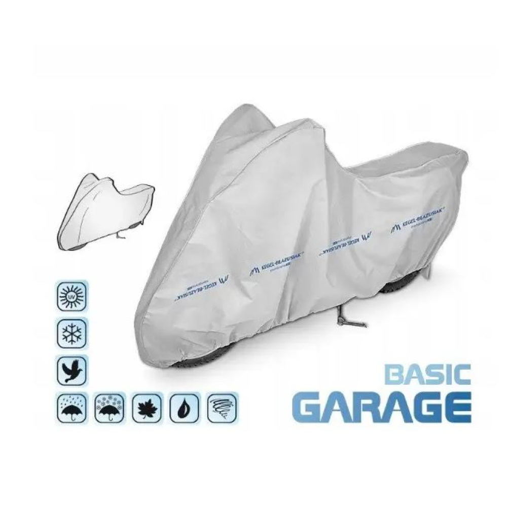 Тент на мотоцикл 240-265х135х107 см (XL) Basic Garage “KEGEL“ 5-4176-248-3020