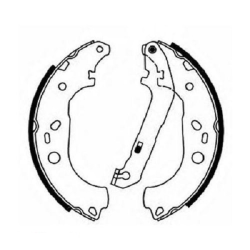 Тормозные колодки Bosch барабанные задние FORD/Focus “1,6-2,0“05-11 PR2 0986487810