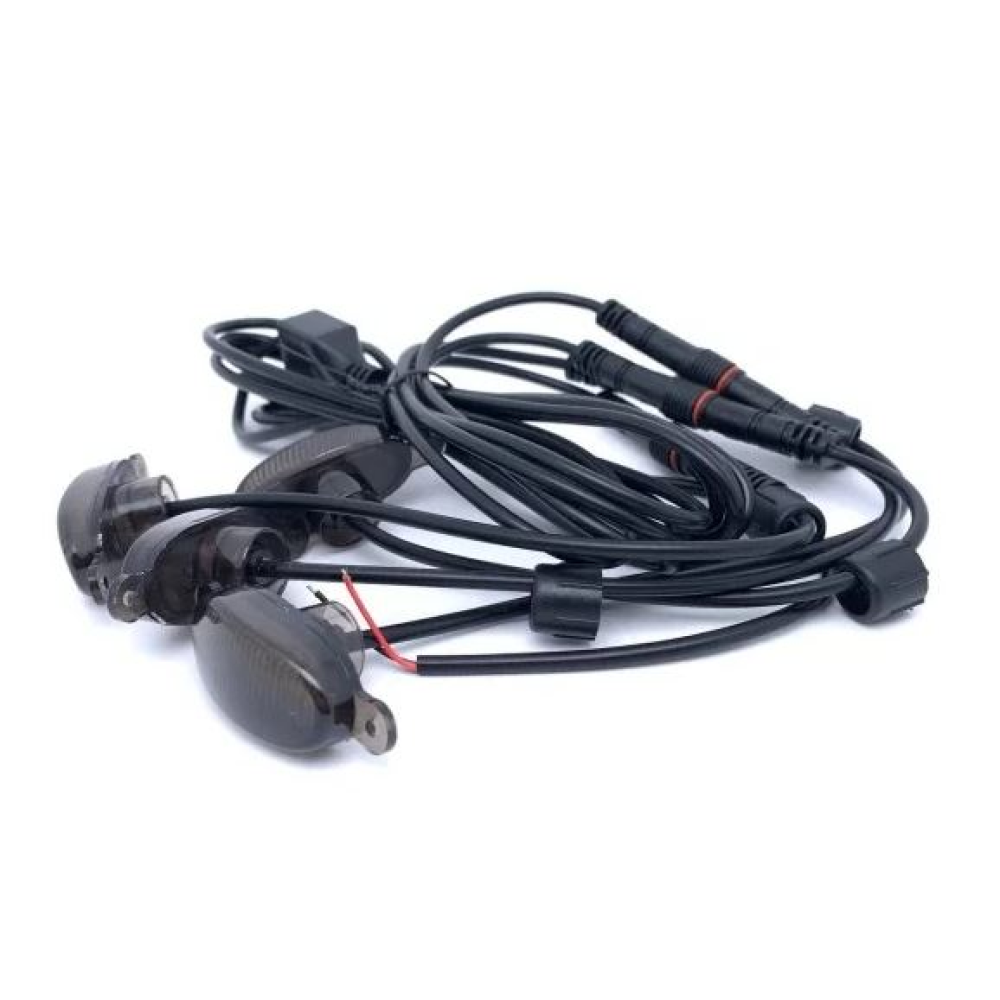 Габарит - RGB - 37х17мм - 12V Led 3 діодів - у решітку радіатора Bluetooth (4шт)