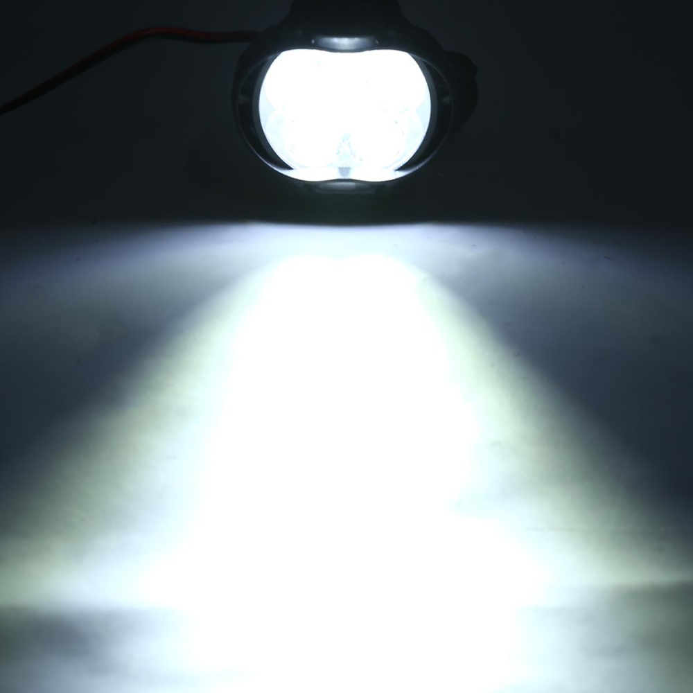 Фара-LED Круг-міні 10W (1W*6) 12V 50*55*95mm Дальнє (1шт) (пластик.корпус) ORL-G098