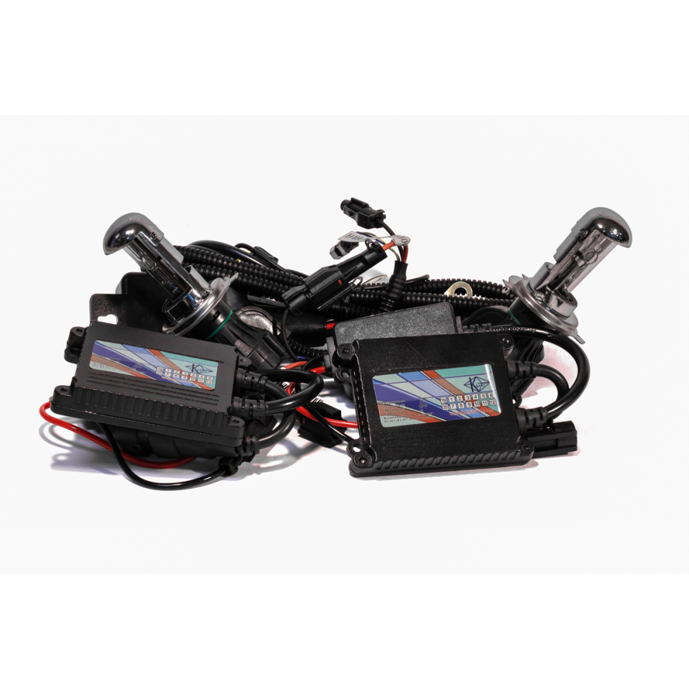 Комплект биксенона КВАНТ H4 5000К 12v с блоками DC