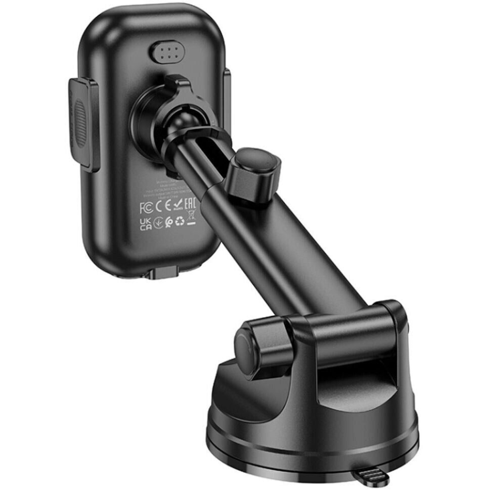 Автотримач з бездротовою зарядкою HOCO HW-5 Black