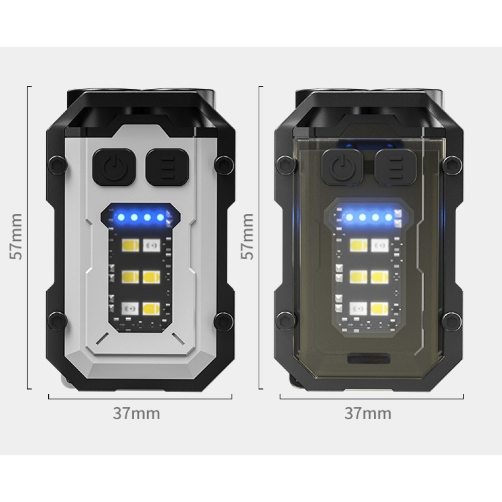 Ліхтар на карабіні X-Balong BL-YSD-01,акумуляторний,5W XTE 800mAh,викрутка,магніт