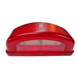 Підсвічування номера 12/24V діодне 6 LED Червона “Form Plas“ FR0215 Туреччина (2шт./уп)