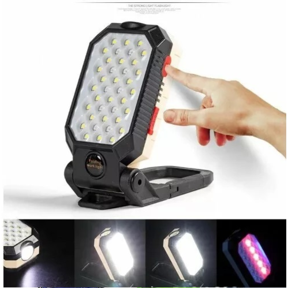 Ліхтар кемпінг X-Balong W599B T6+SMD 2835 4 Режима (Police) 12,5х6х4,2 см 4400mAh 1500Lm