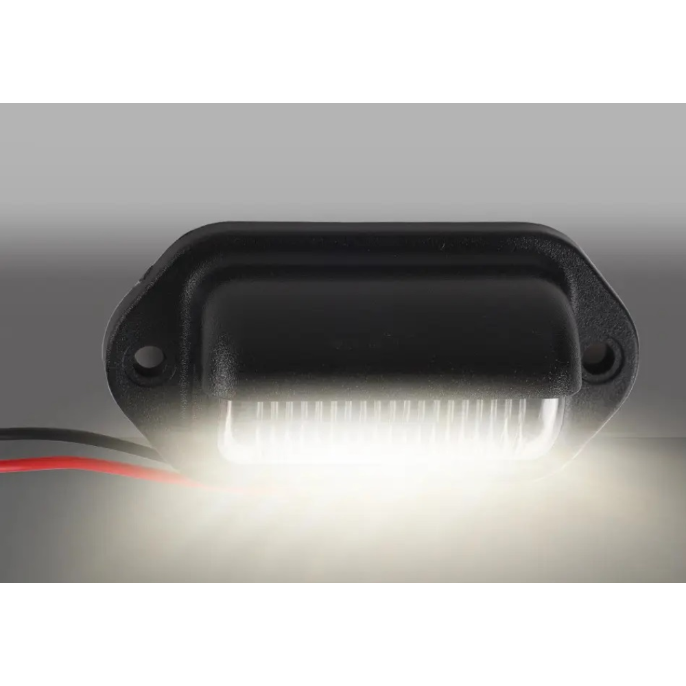 Підсвічування номера 12/24V діодне 6 LED Чорний корпус “4382 (2шт./уп)
