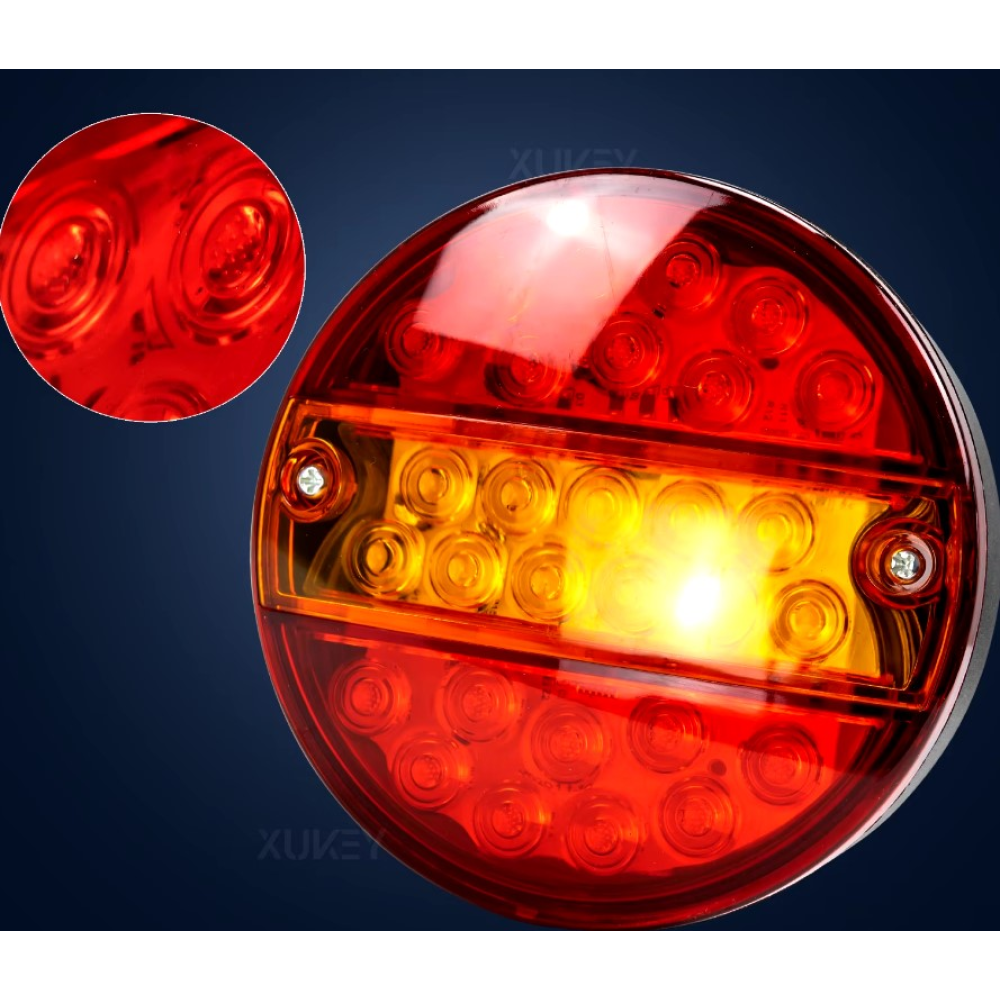 Задній ліхтар Круглий 12-24V 29LED 55*135*135мм HZ 602-B53