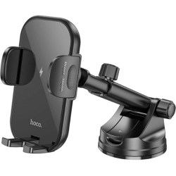 Автотримач з бездротовою зарядкою HOCO HW-5 Black
