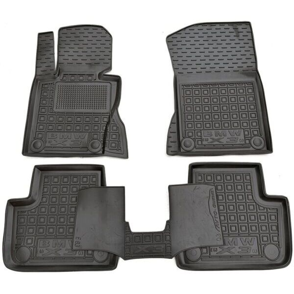 Килимки салона BMW X-3 (E83) 2004-2014 “Avto-Gumm“ 11956