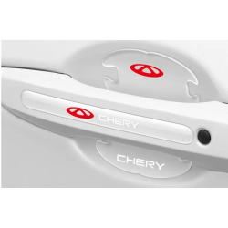 Плівка захисна для дверних ручок Chery силіконова прозора (8шт)