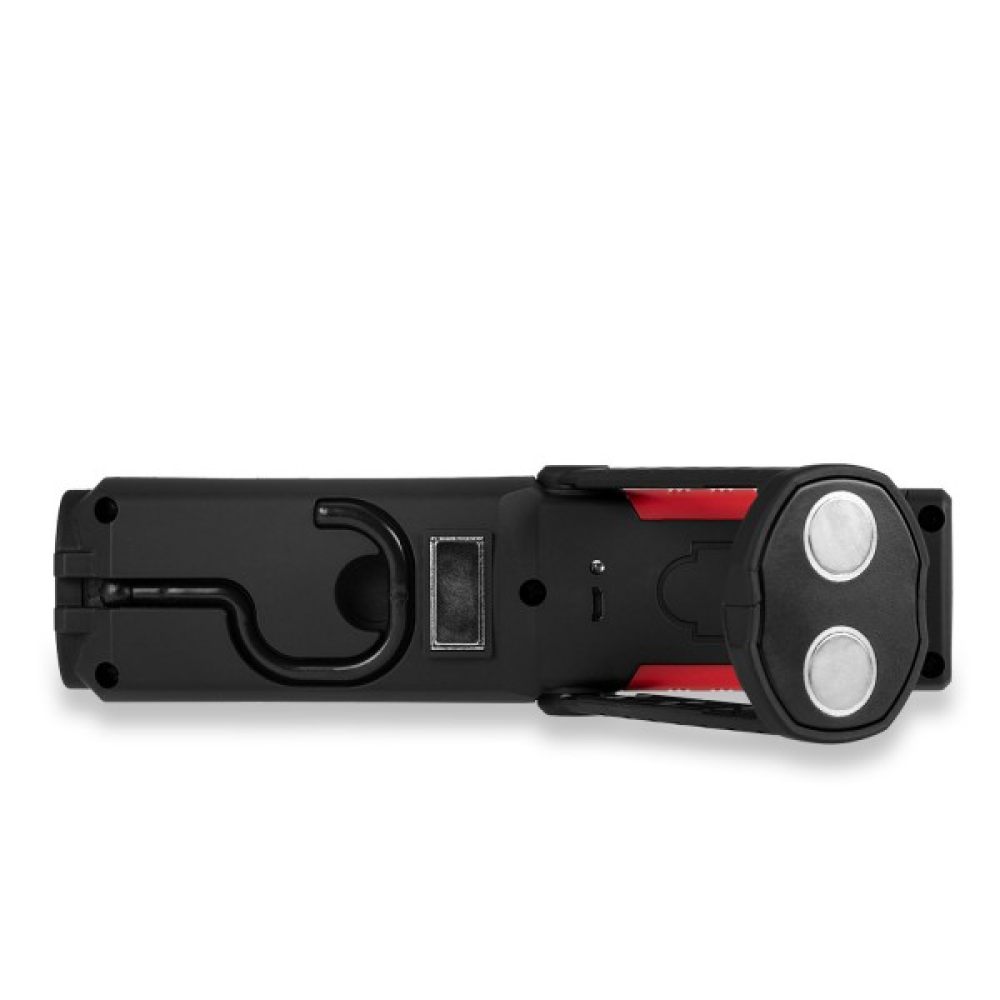 Переноска діодна 3W COB/220 lm +1W L=215/3000mAh/microUSB/Heyner Led 575100/зміна кута,магніт, гачок