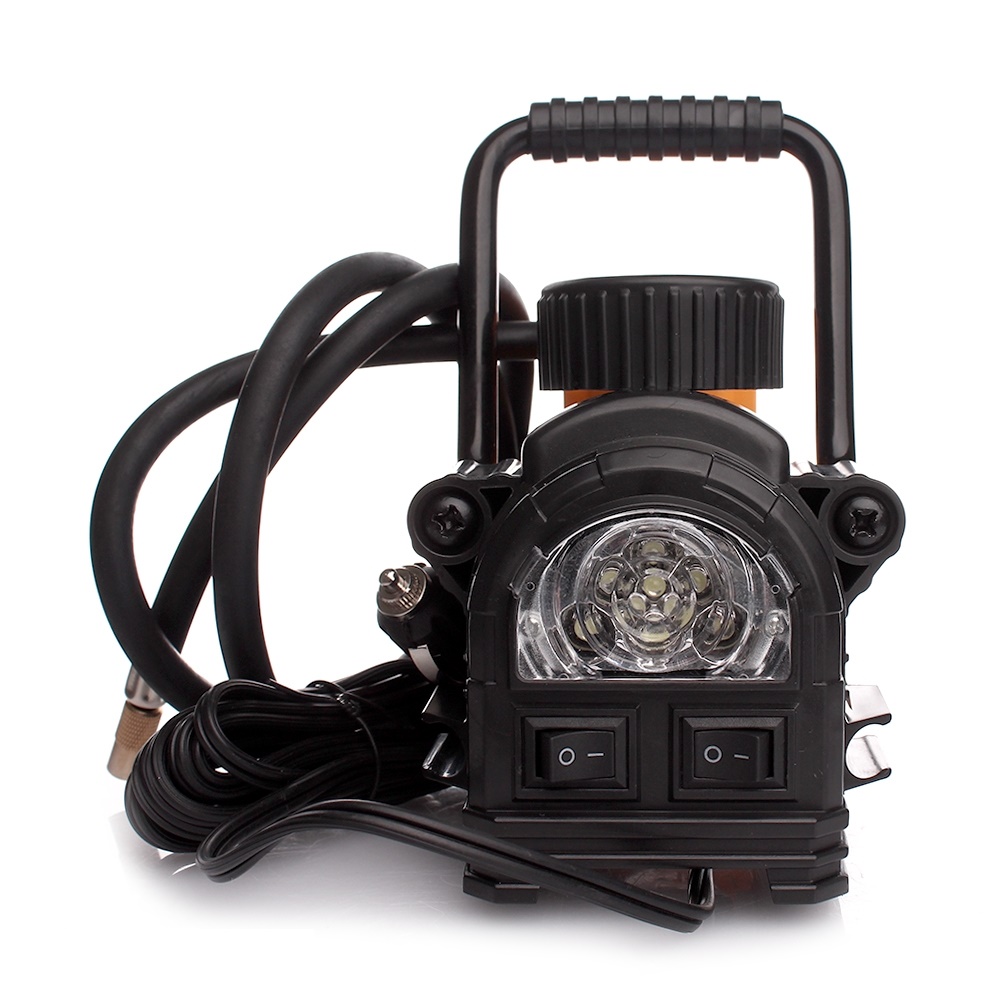 Компресор - Ліхтар-LED - “СИЛА“ 900414 - 12v - 180вт - 37л - 7атм - 15А (4шт/ящ)