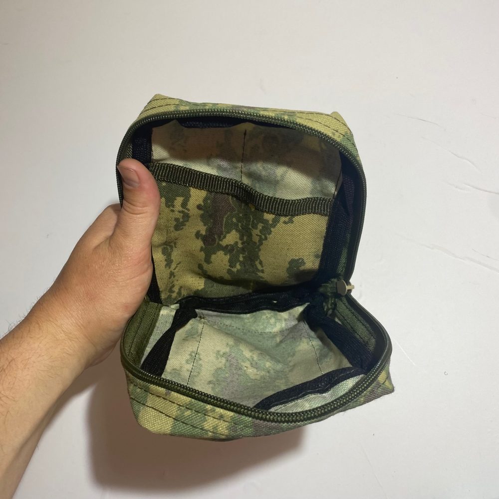 Подсумок под аптечку, тактическая сумка на системе Молли (M.O.L.L.E.), Камуфляж (Турция)