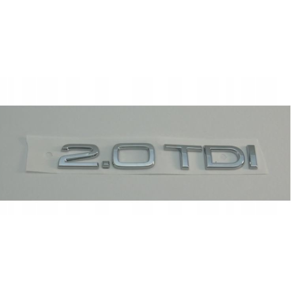 Емблема - напис “2.0 TDI“ Audi A4/A5/A6 2009> скотч 143х21мм 8P0853743G2ZZ